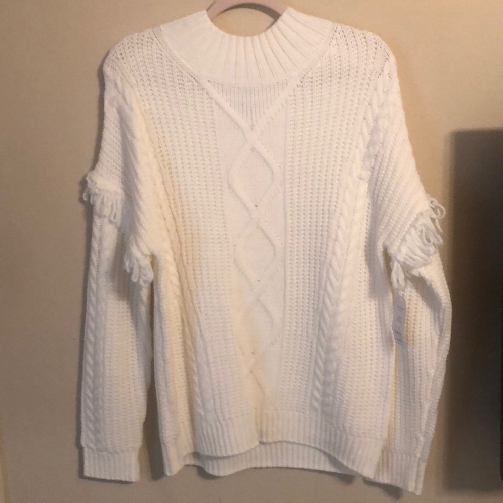 Unique White Sweater